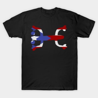 Puerto Rican Flag Frog Variant T-Shirt